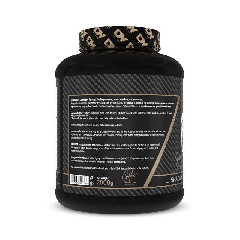 Whey Protein Shadowhey 2Kg, 66 Servings